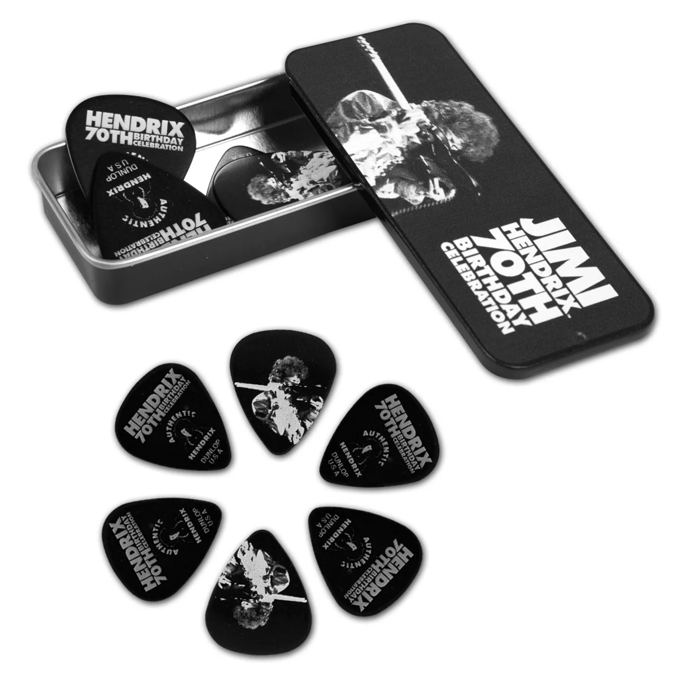 Jimi Hendrix 70th Anniversary Park Foundation Guitar Picks