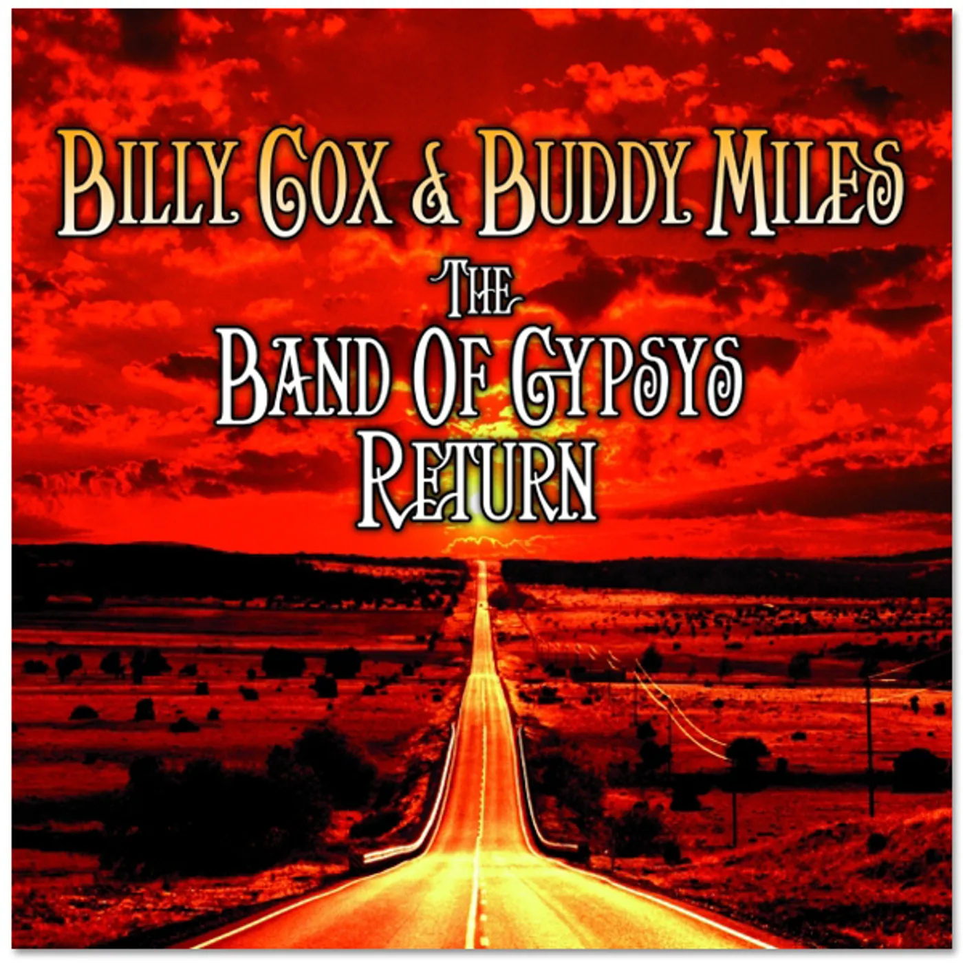 Jimi Hendrix Billy Cox & Buddy Miles: The Band Of Gypsys Return CD/DVD Set