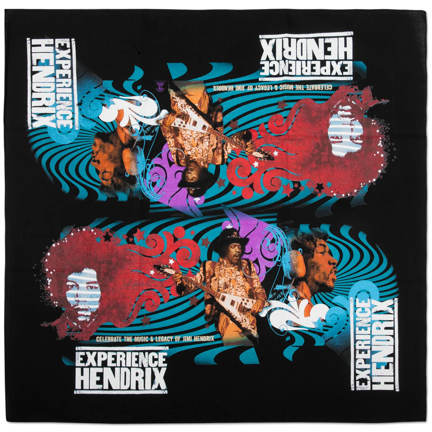 Jimi Hendrix Experience Hendrix 2008 Tribute Tour Bandana