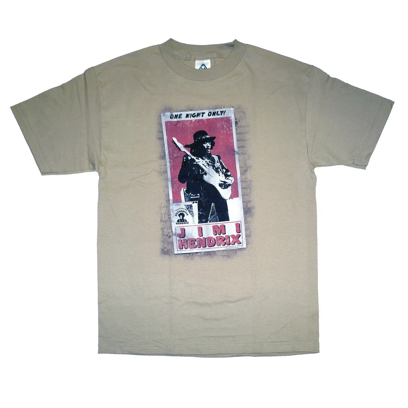 Jimi Hendrix One Night Only Poster T-Shirt