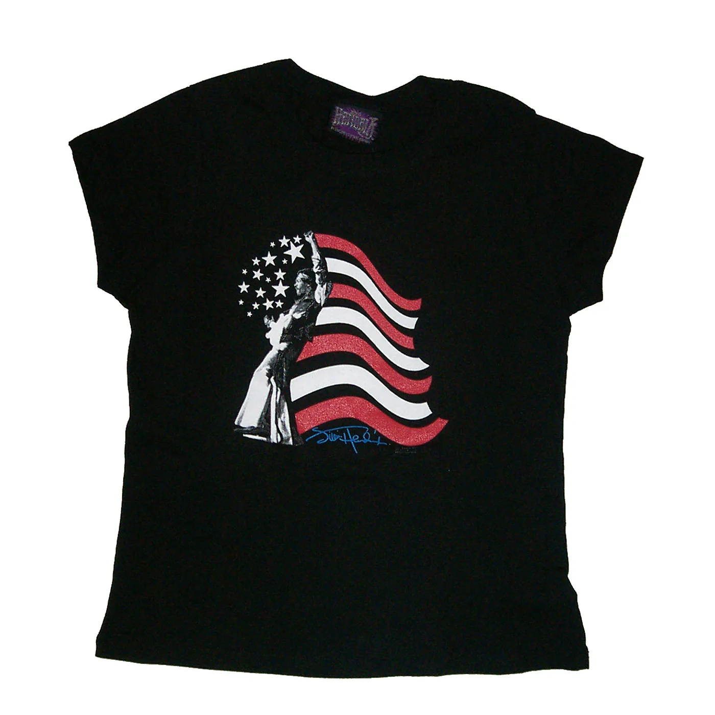 Jimi Hendrix Hendrix Patriot Ladies T-Shirt