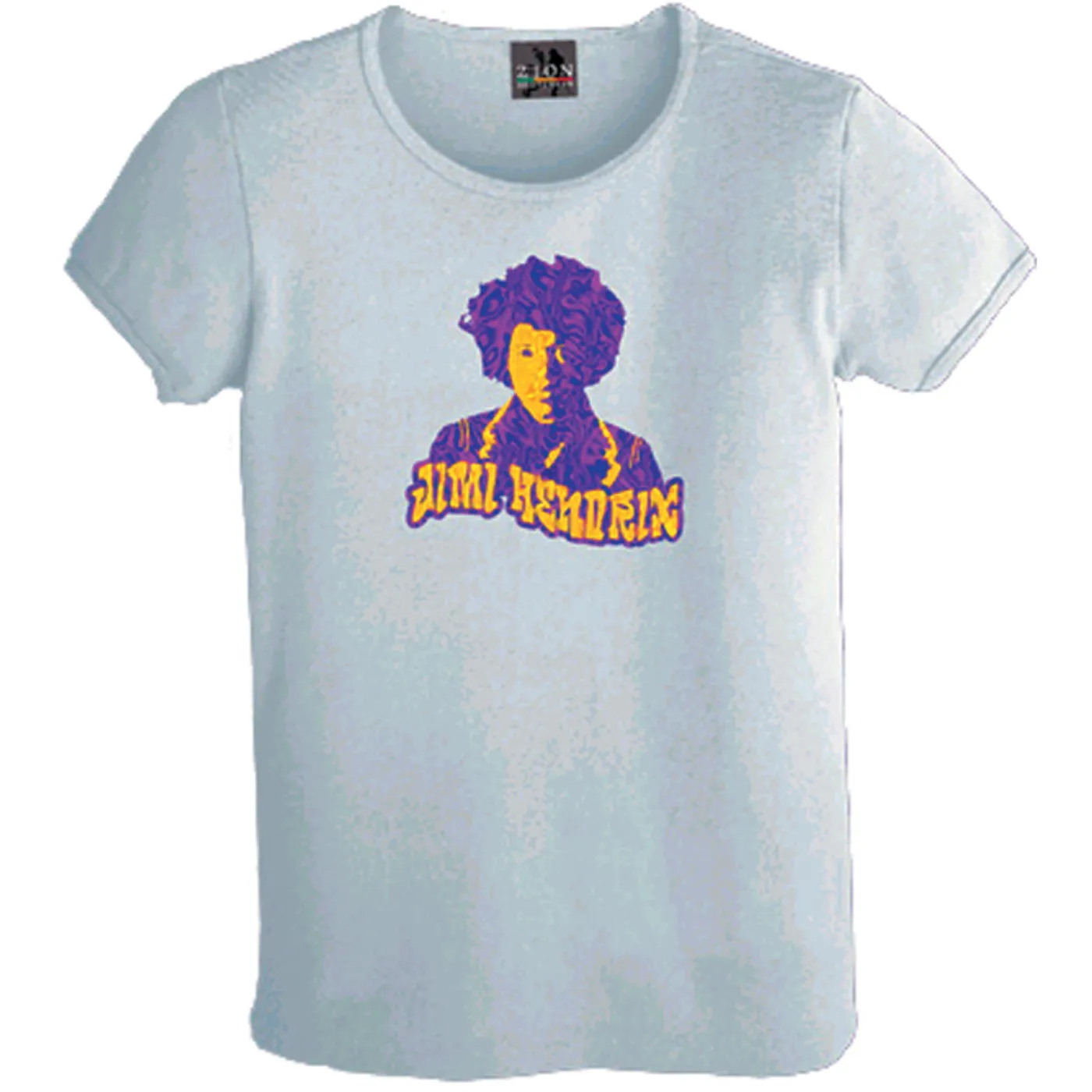 Jimi Hendrix Hendrix Golden Waves Ladies T-Shirt