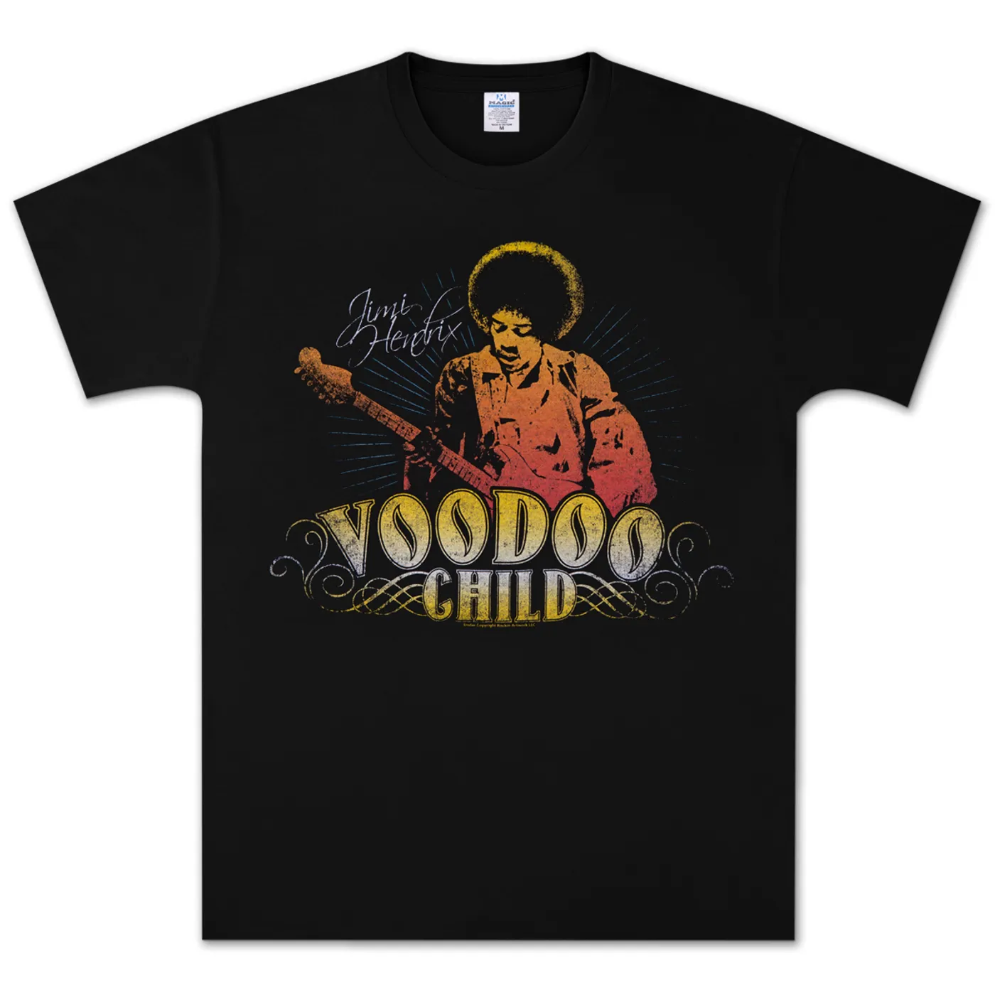 Jimi Hendrix Signature Voodoo Child T-Shirt