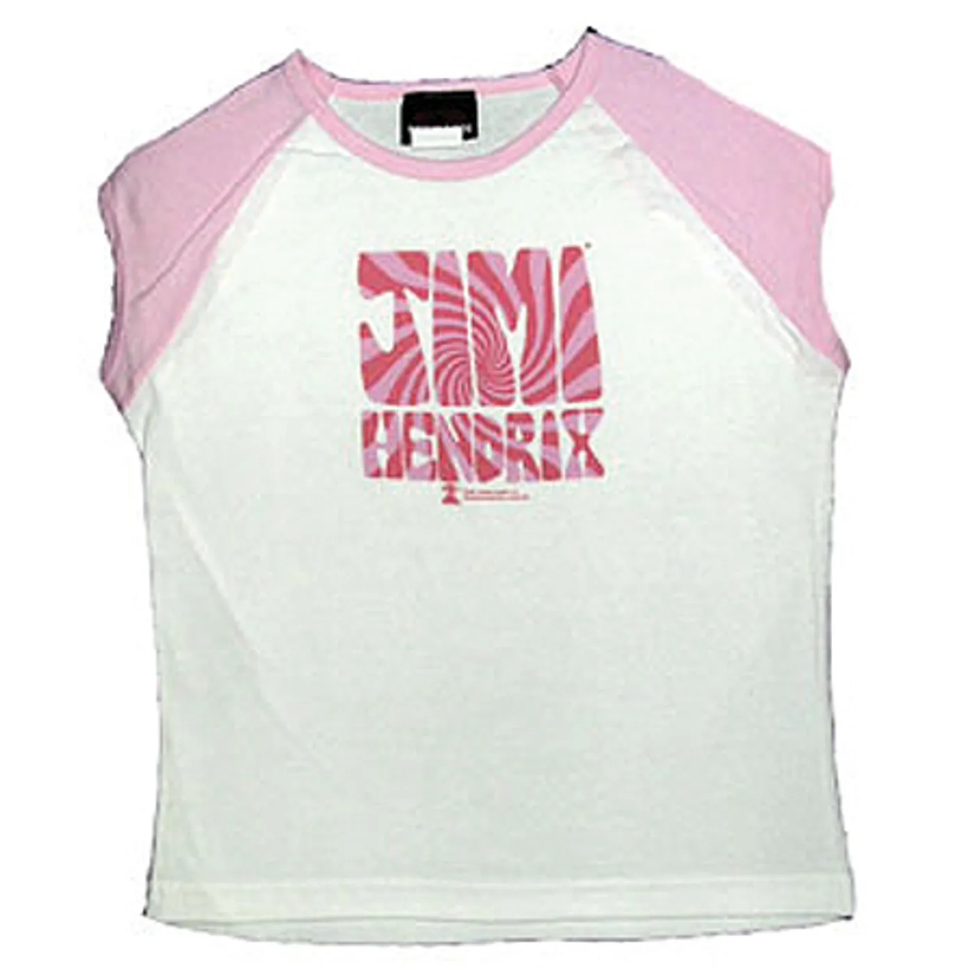 Jimi Hendrix Hendrix Spiral Ladies Cap Sleeve T-Shirt