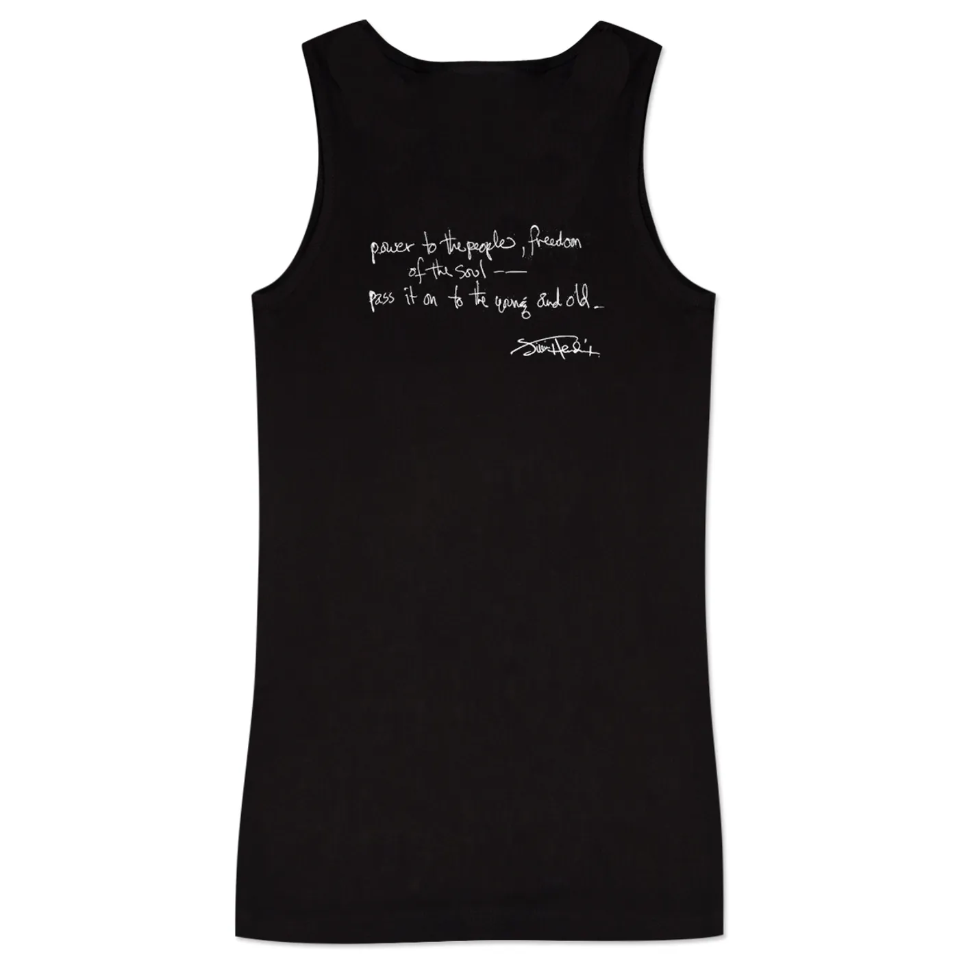Jimi Hendrix Hendrix Power To The People Ladies Tank