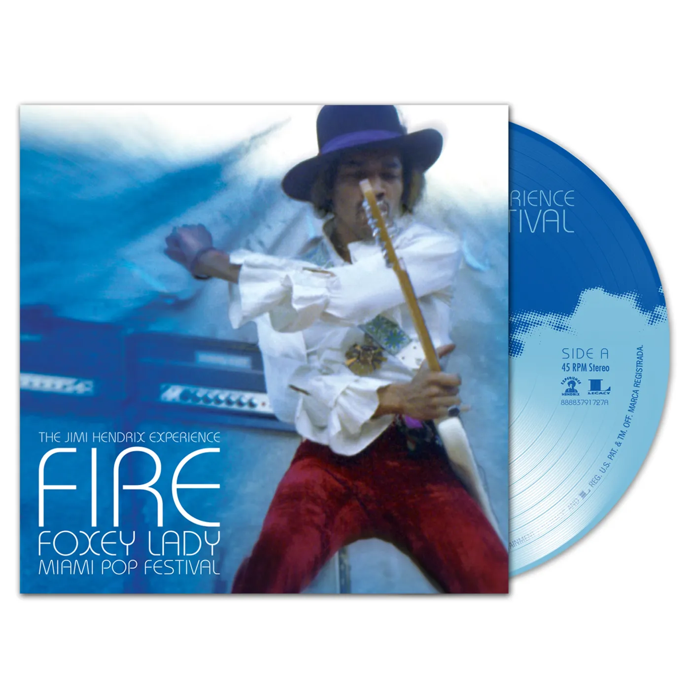 Jimi Hendrix Experience: Fire / Foxey Lady - 7" Vinyl