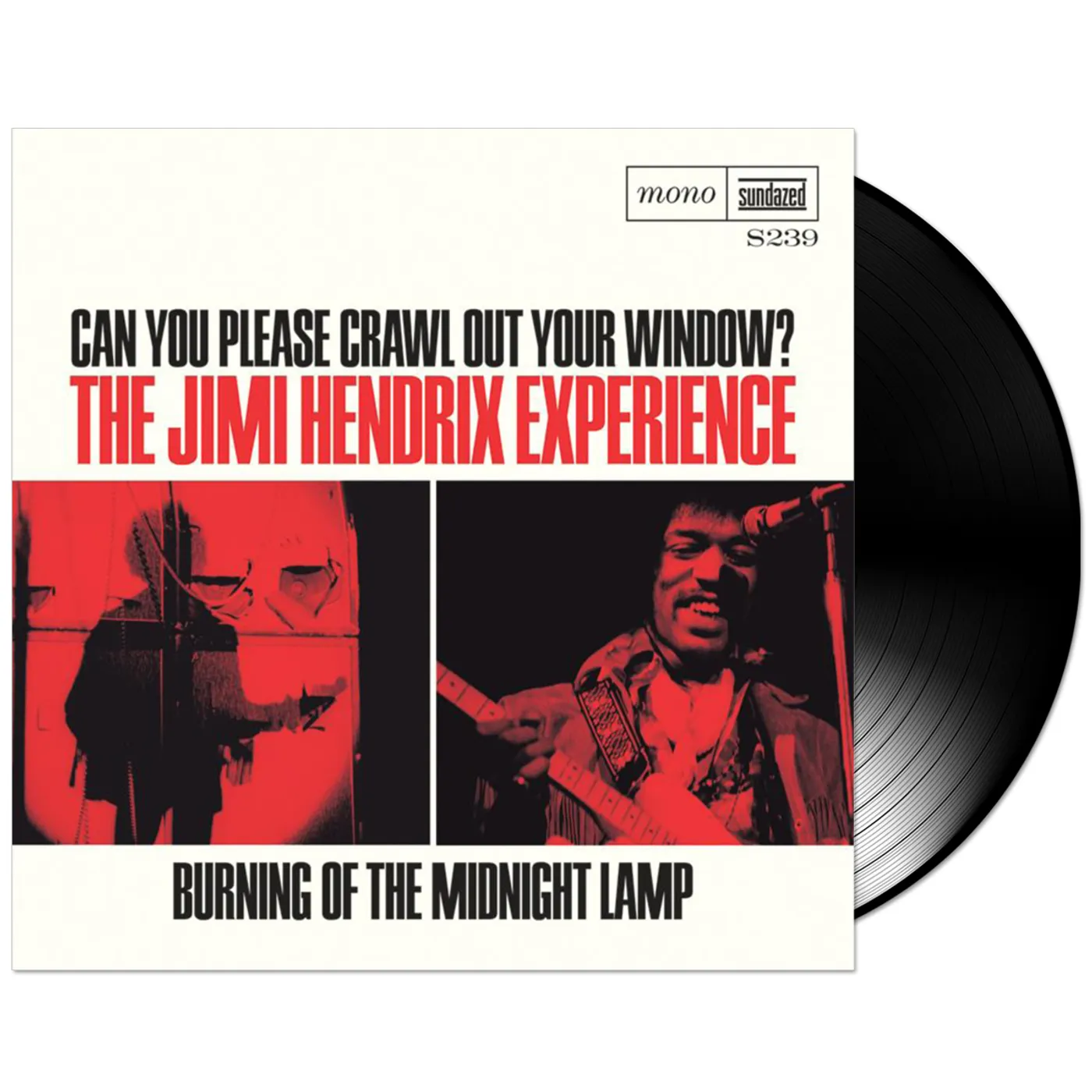 Jimi Hendrix: Can You Please Crawl Out Your Window/Burning Of The Midnight Lamp 7" Vinyl Single