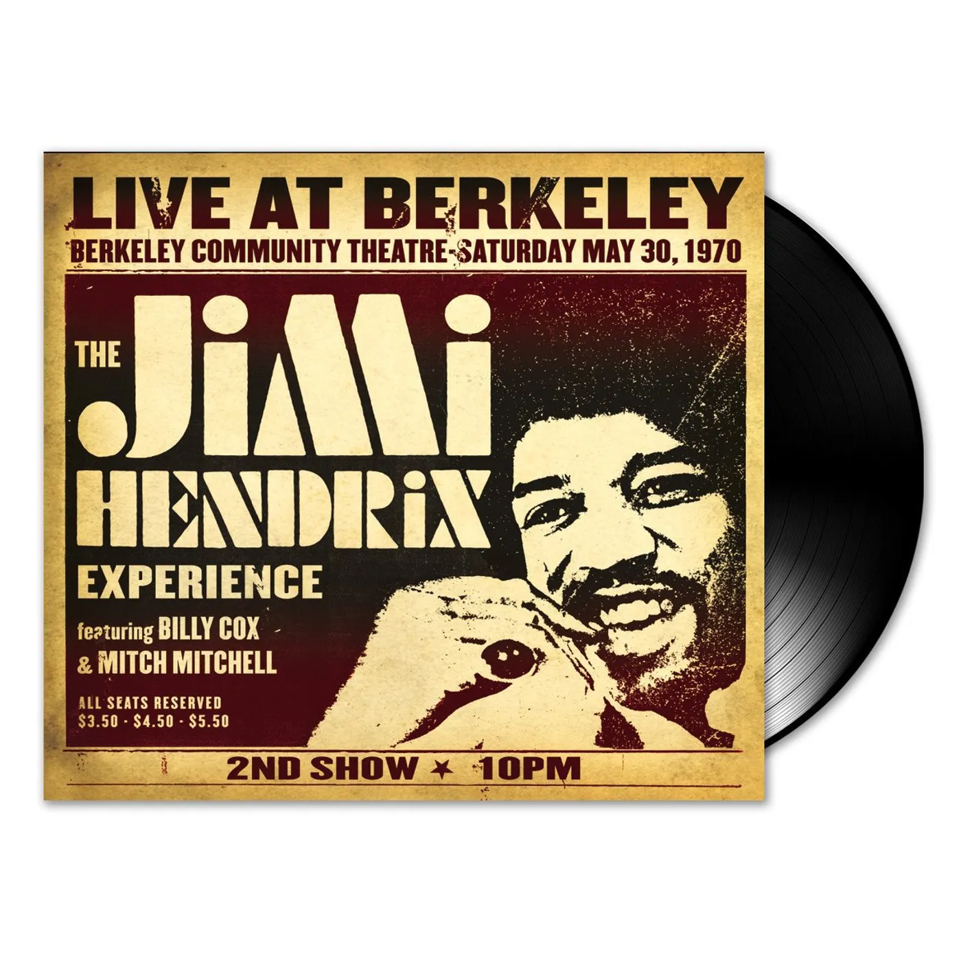 Jimi Hendrix Experience: Live At Berkeley 2-LP (Vinyl)
