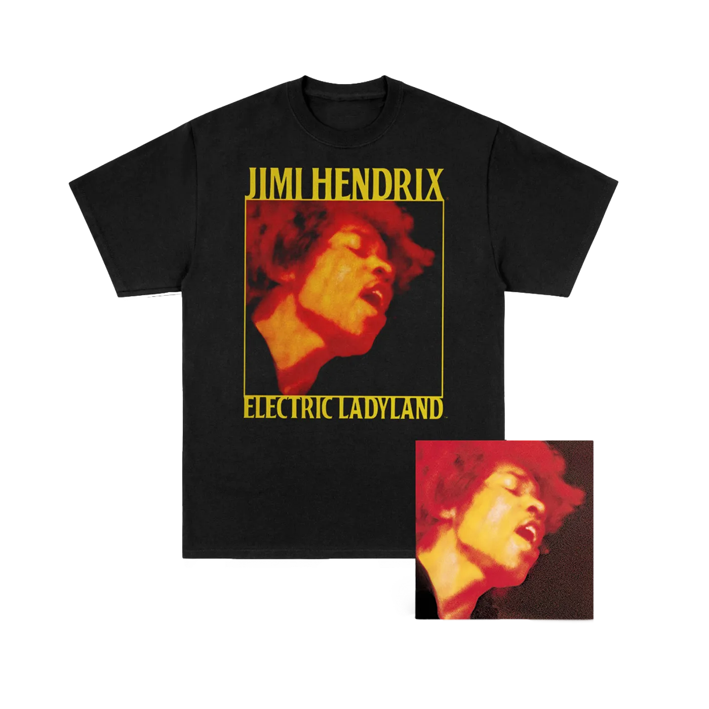 Jimi Hendrix Electric Ladyland Tee + Album