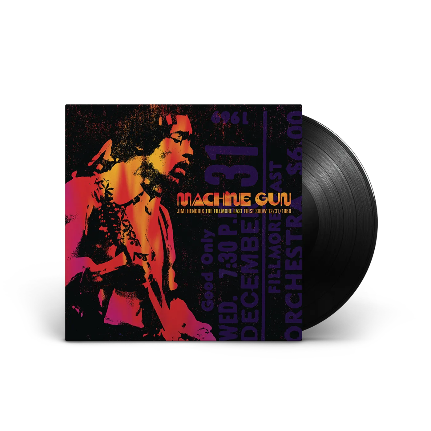 Machine Gun Jimi Hendrix The Fillmore East 12/31/1969 (First Show) 2LP (Vinyl)