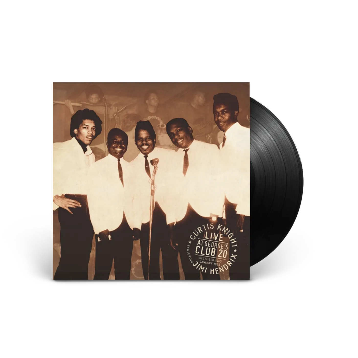 Curtis Knight feat. Jimi Hendrix: Live at George's Club 2LP DAGGER RECORDS (Vinyl)