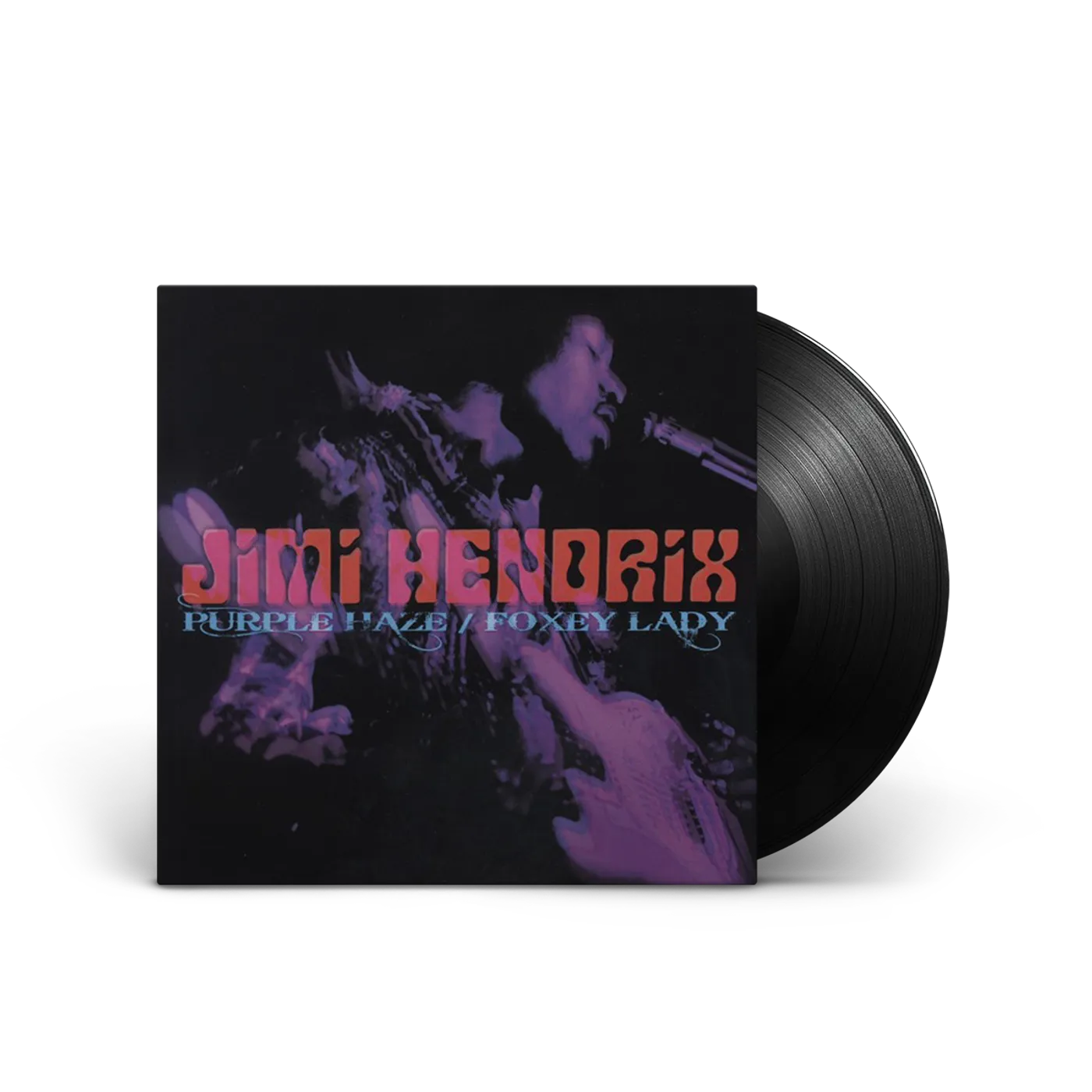 Jimi Hendrix Threads + Grooves (Purple Haze B/W Foxey Lady) 7" LP (Vinyl)