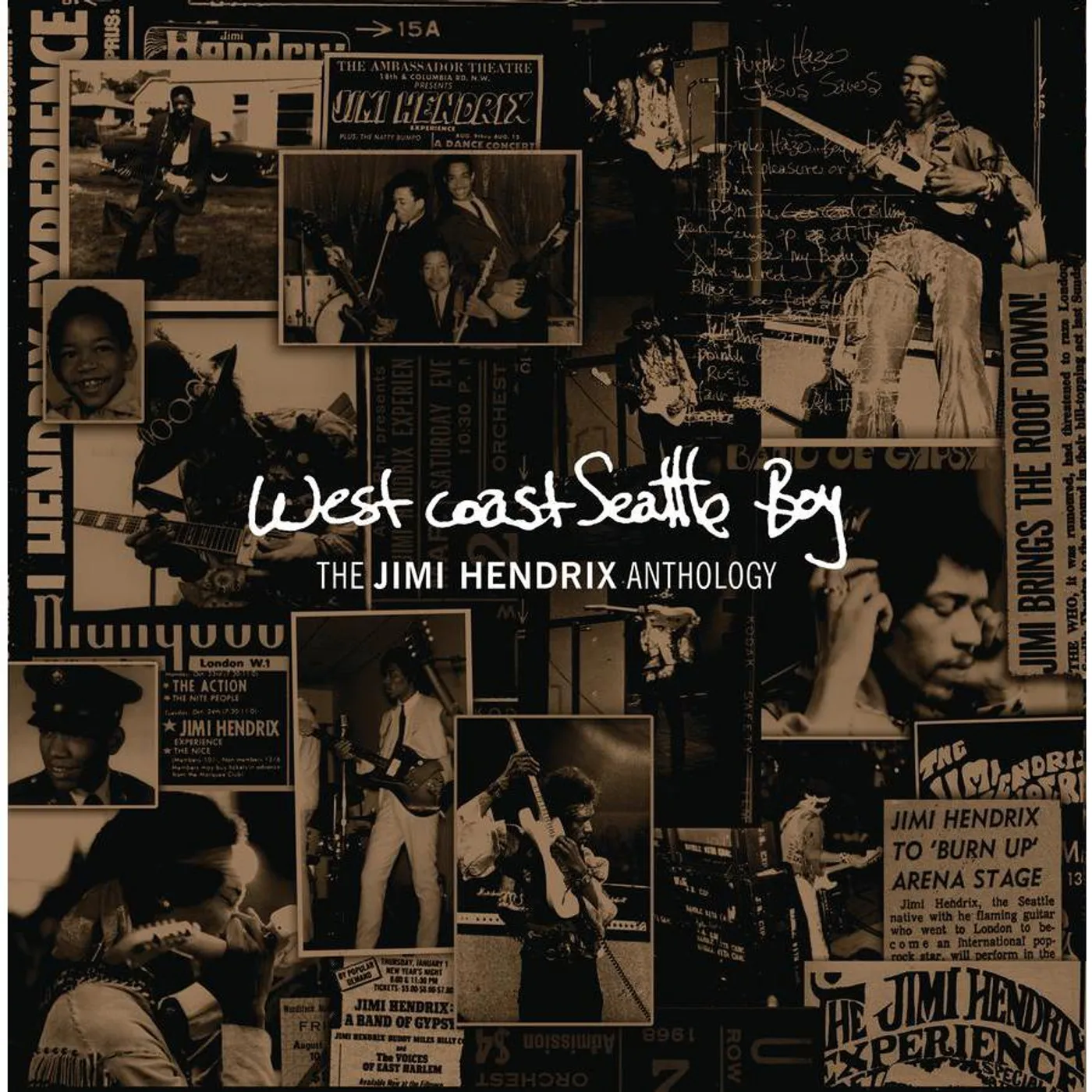 West Coast Seattle Boy: The Jimi Hendrix Anthology 8LP Collector’s Edition (Vinyl)