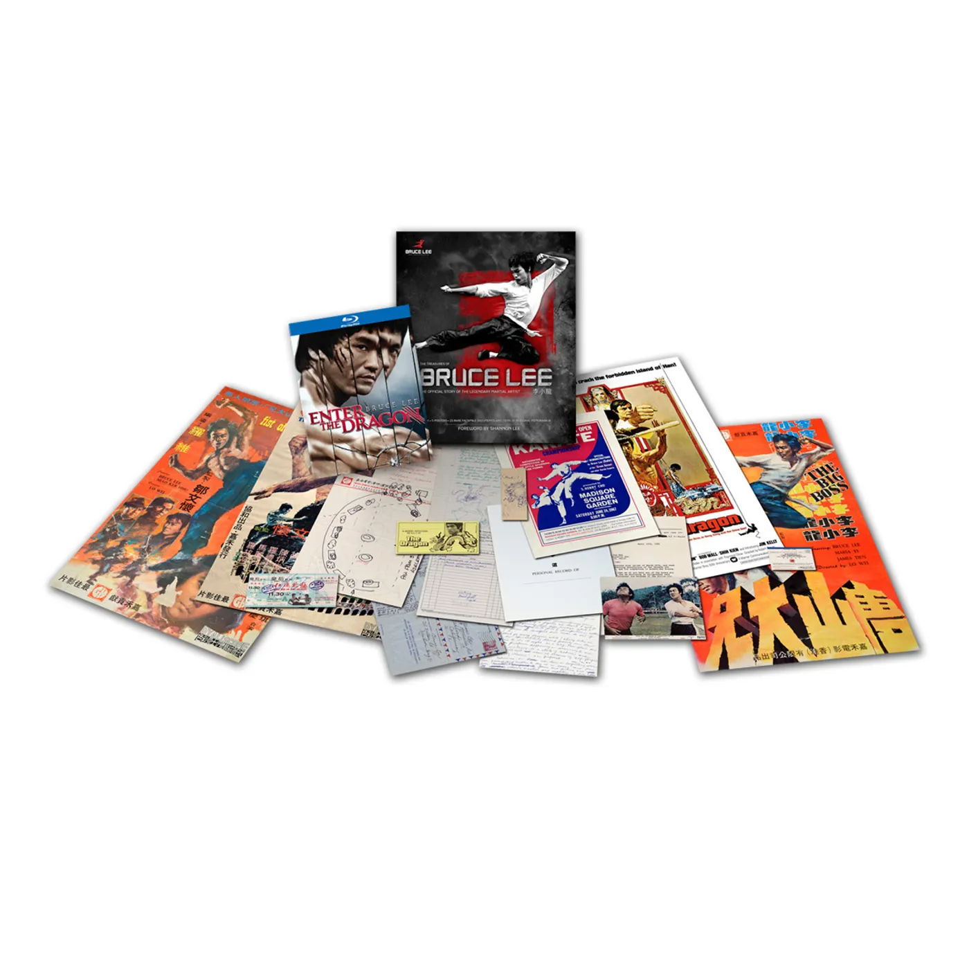 Bruce Lee Enter the Dragon 40th Anniversary BluRay and The Treasures of Bruce Lee Book Combo Pack