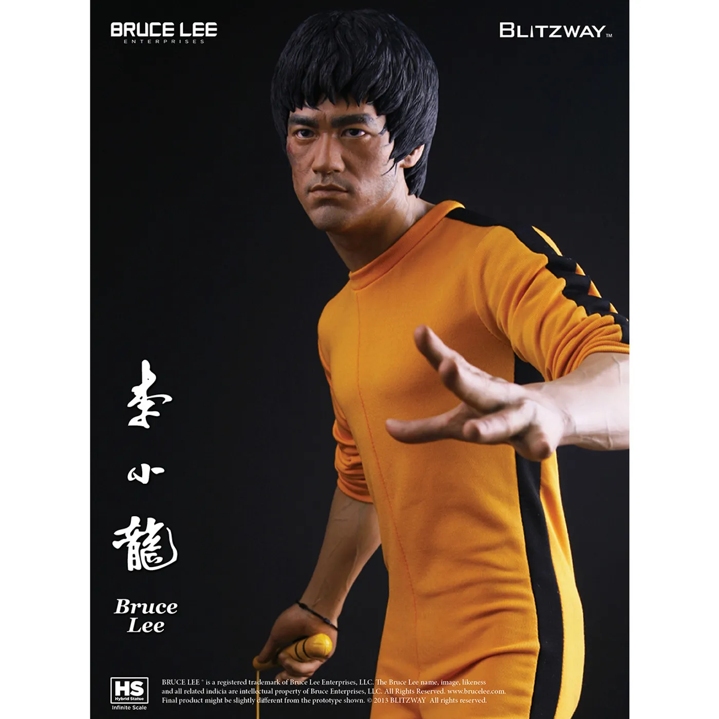 Bruce Lee Ltd Edition 40th Anniversary Statue by BLITZWAY