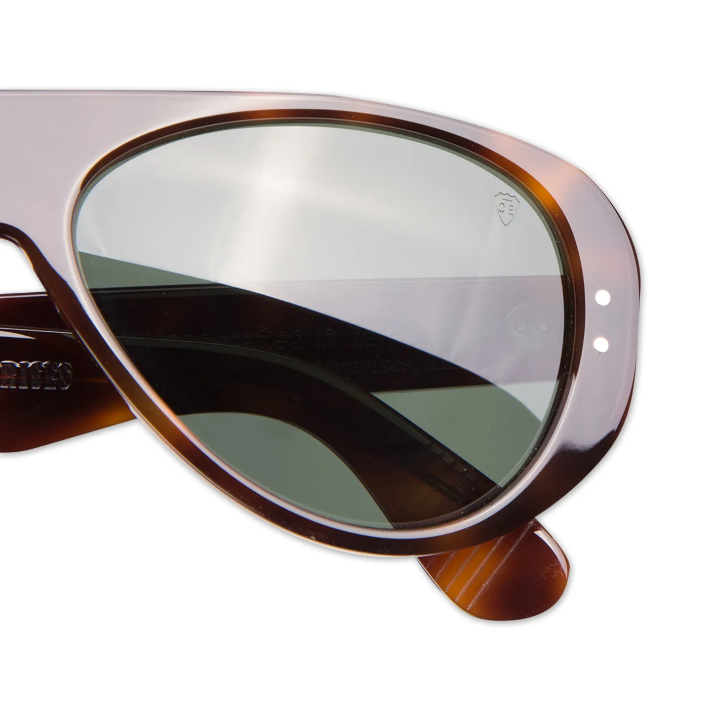 Bruce Lee Signature OTE Surfer Sunglasses - Tortoise Version w/ case