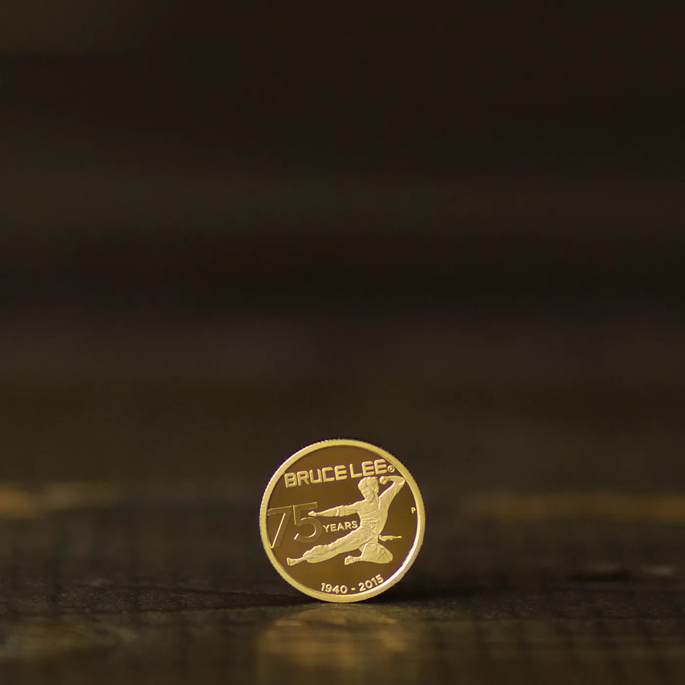 Bruce Lee 75th Anniversary Gold Coin