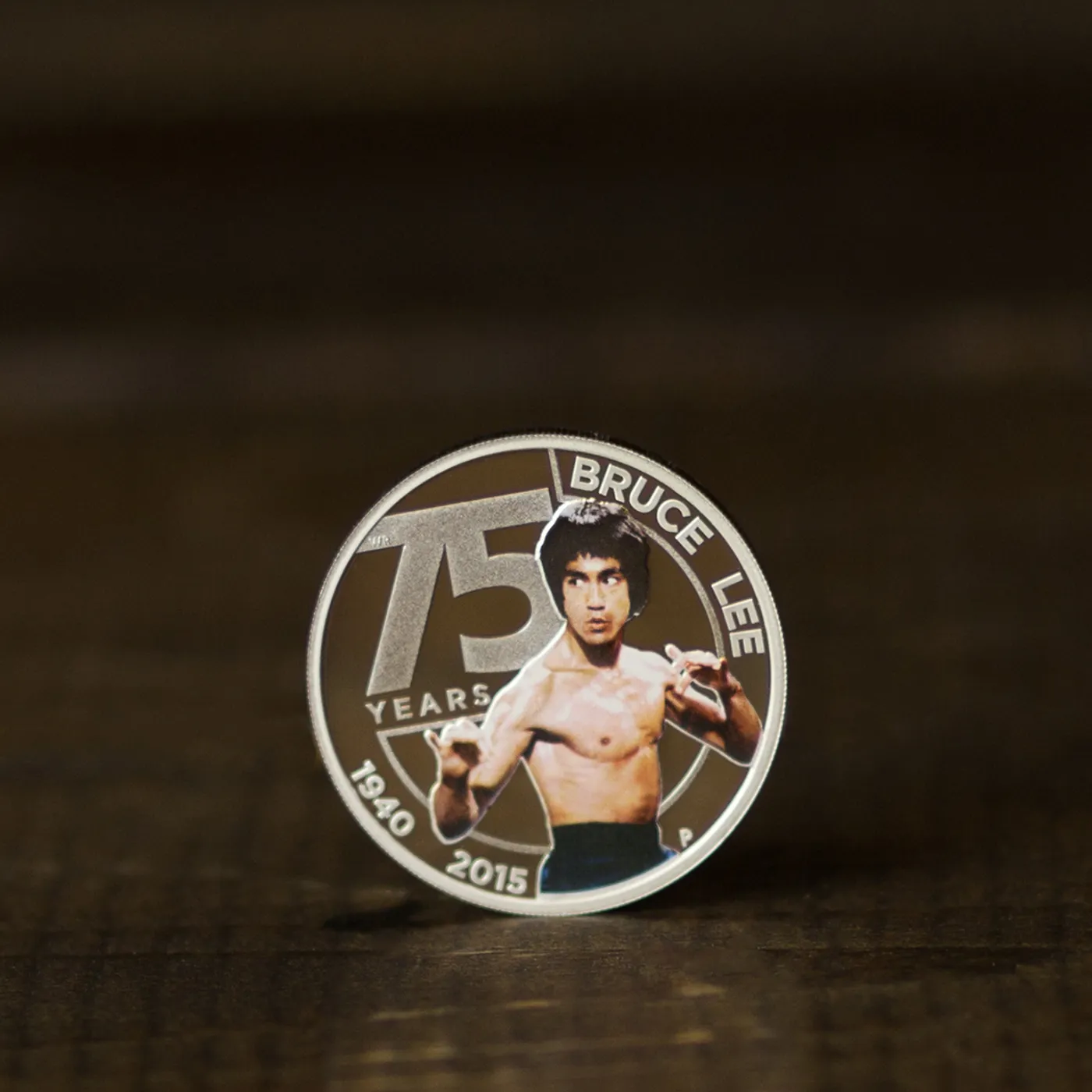 Bruce Lee 75th Anniversary Silver Coin