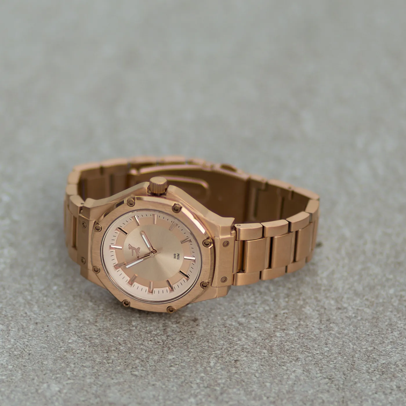 Women's Bruce Lee Ambassador S Rose Gold Meister Watch with Stainless Steel Band