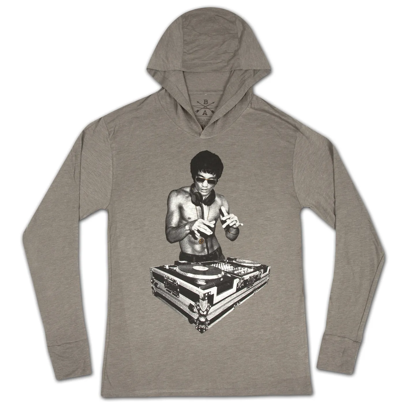 Bruce Lee DJ Dragon Hoodie by Bow & Arrow
