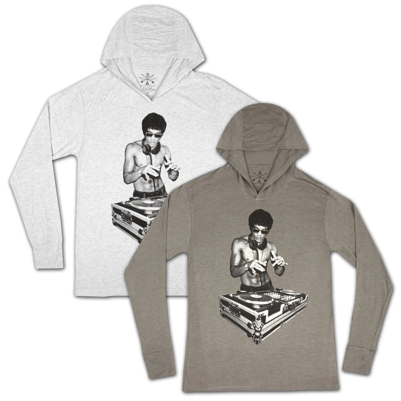Bruce Lee DJ Dragon Hoodie by Bow & Arrow