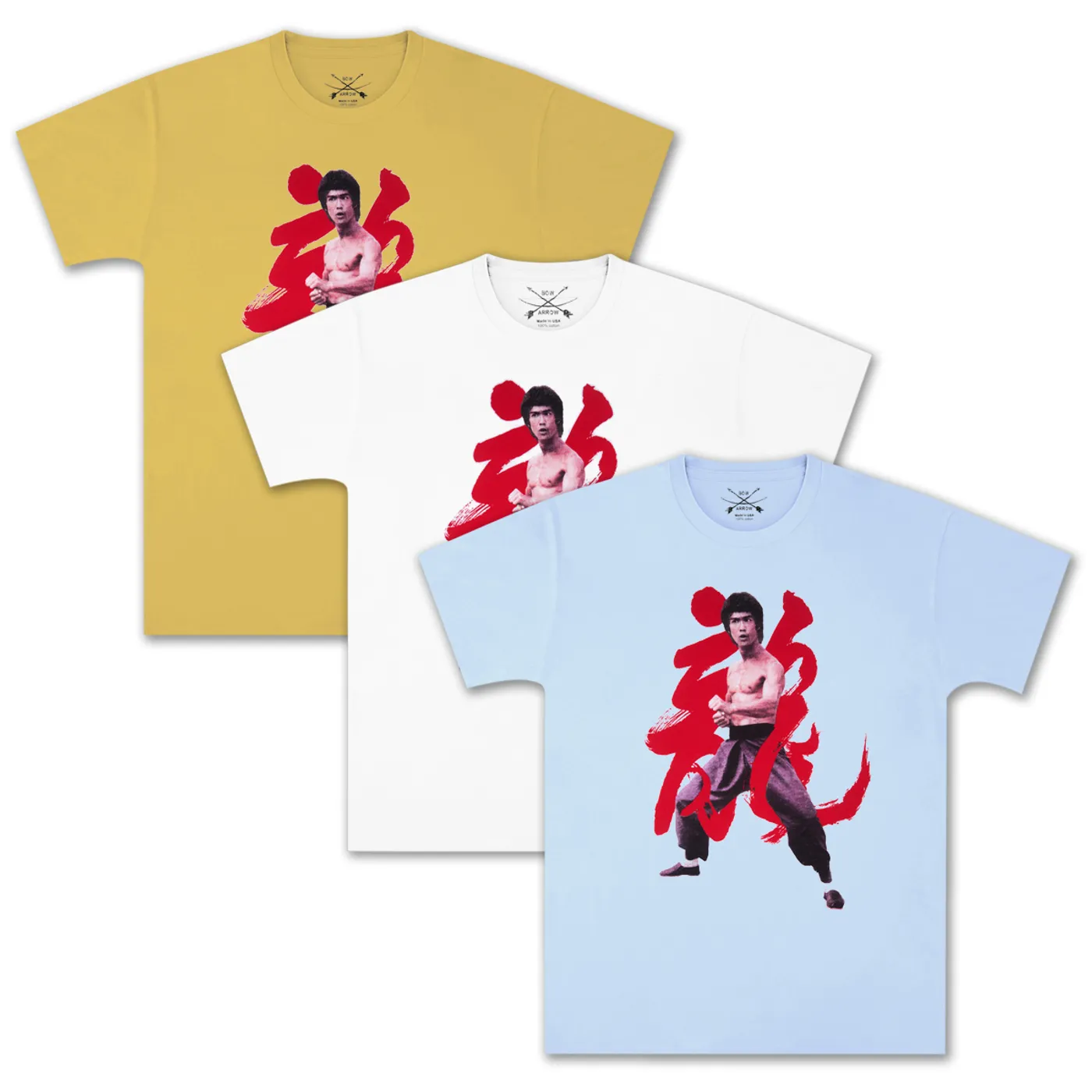 Bruce Lee Year of the Dragon T-shirt by Bow & Arrow