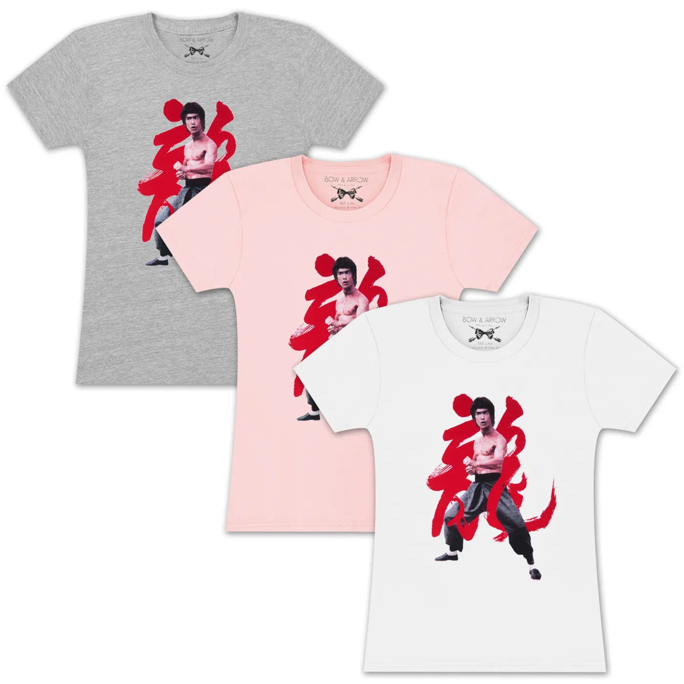 Bruce Lee Ladies Year of the Dragon T-shirt by Bow & Arrow