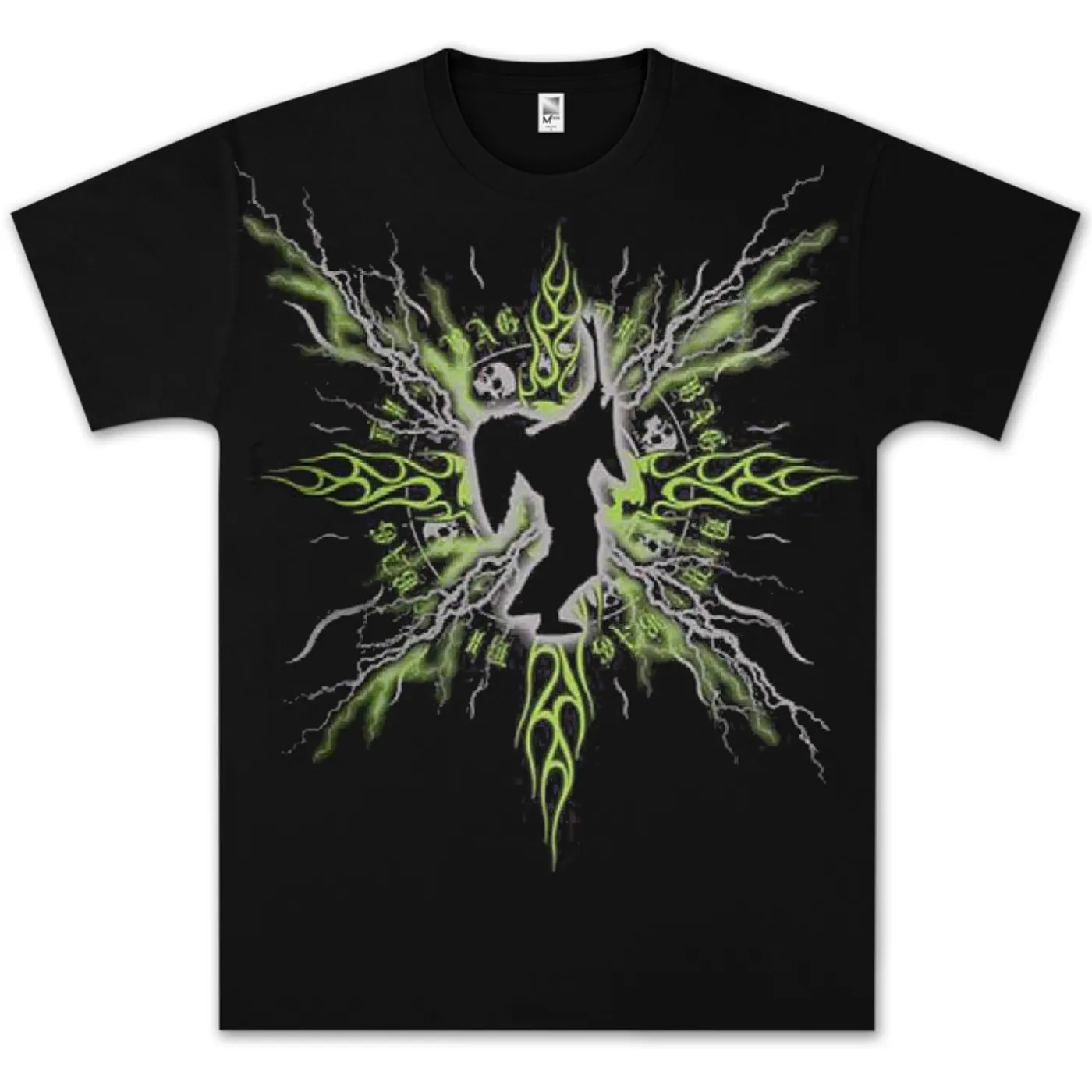 Dimebag Darrell Electric Silhouette T- Shirt