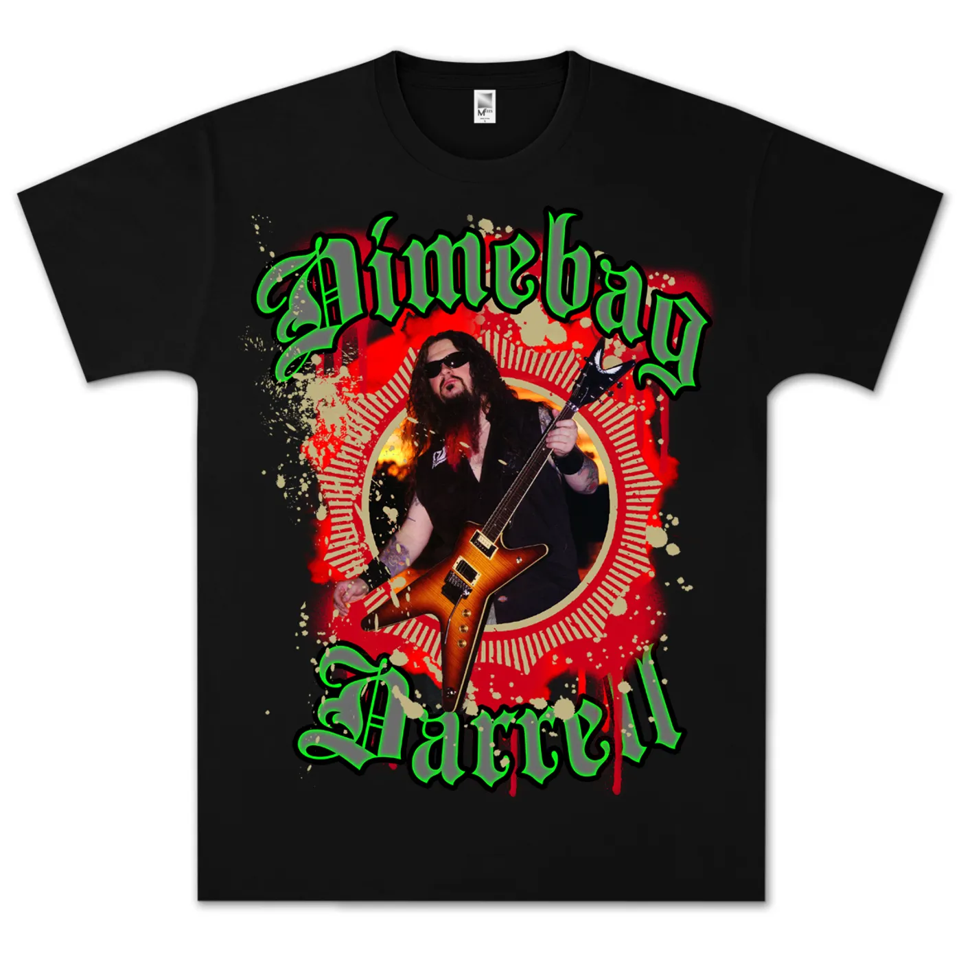 Dimebag Darrell Guitar Burst T-Shirt