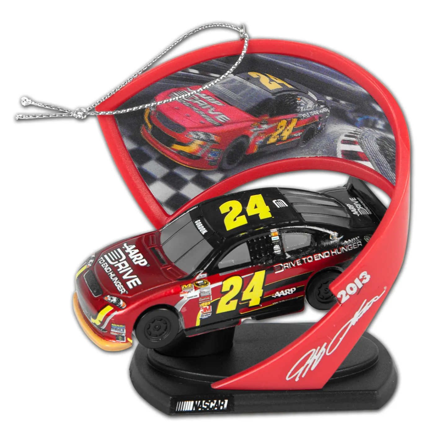 Hendrick Motorsports Jeff Gordon #24 Drive To End Hunger Car Ornament