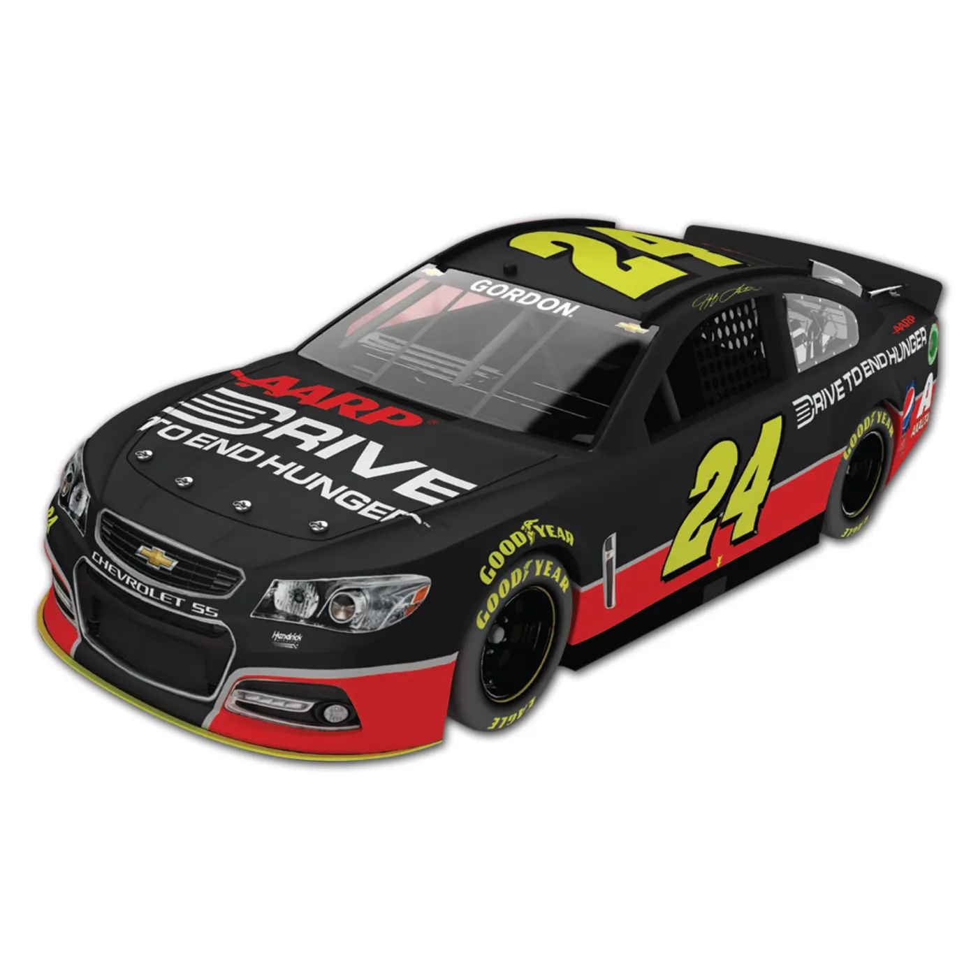 Hendrick Motorsports Jeff Gordon #24 Daytona Pre-season Thunder DTEH 1:24 Scale Diecast