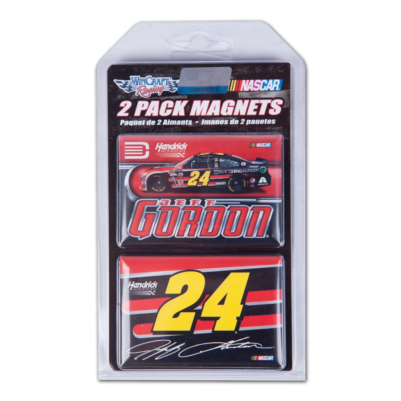 Hendrick Motorsports Jeff Gordon-2014 2x3 magnet 2 pack