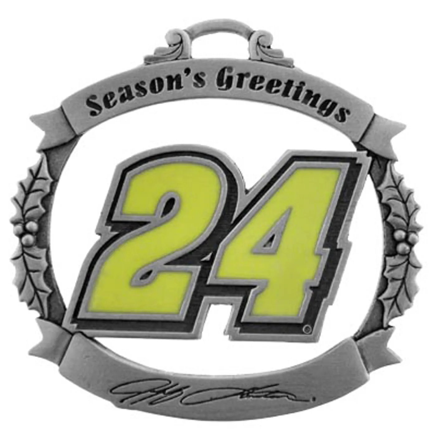 Hendrick Motorsports Jeff Gordon #24 Season's Greeting Ornament