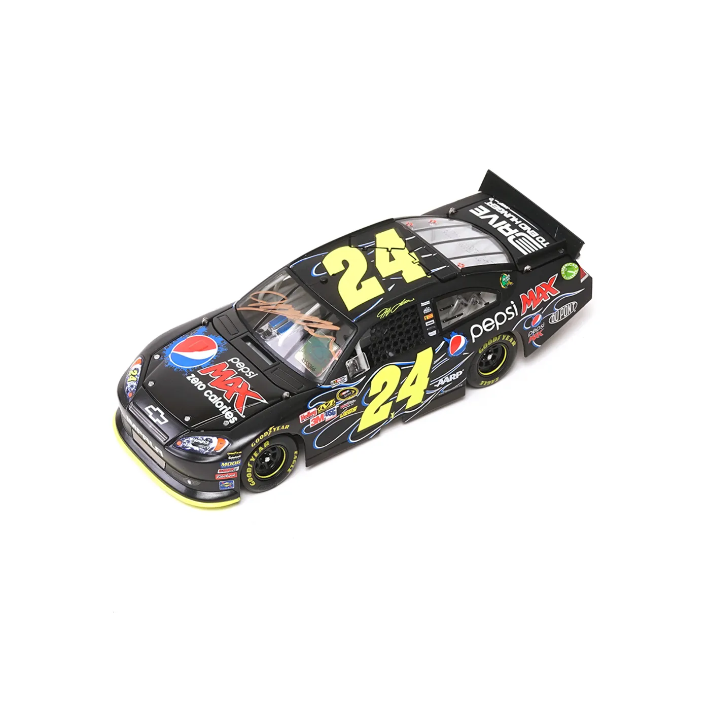 Hendrick Motorsports AUTOGRAPHED 2011 Jeff Gordon Pepsi MAX ELITE 1:24 Scale Die Cast