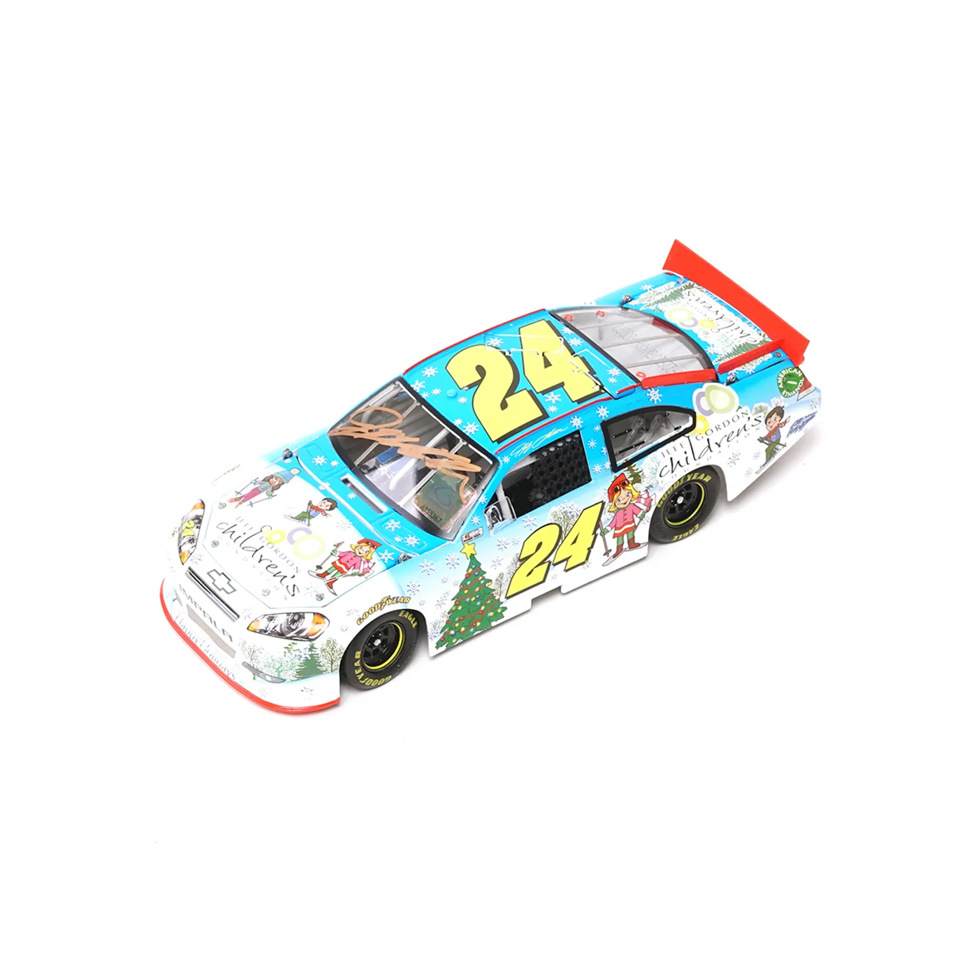 Hendrick Motorsports AUTOGRAPHED 2011 Jeff Gordon Sam Bass Holiday ELITE 1:24 Scale Die Cast
