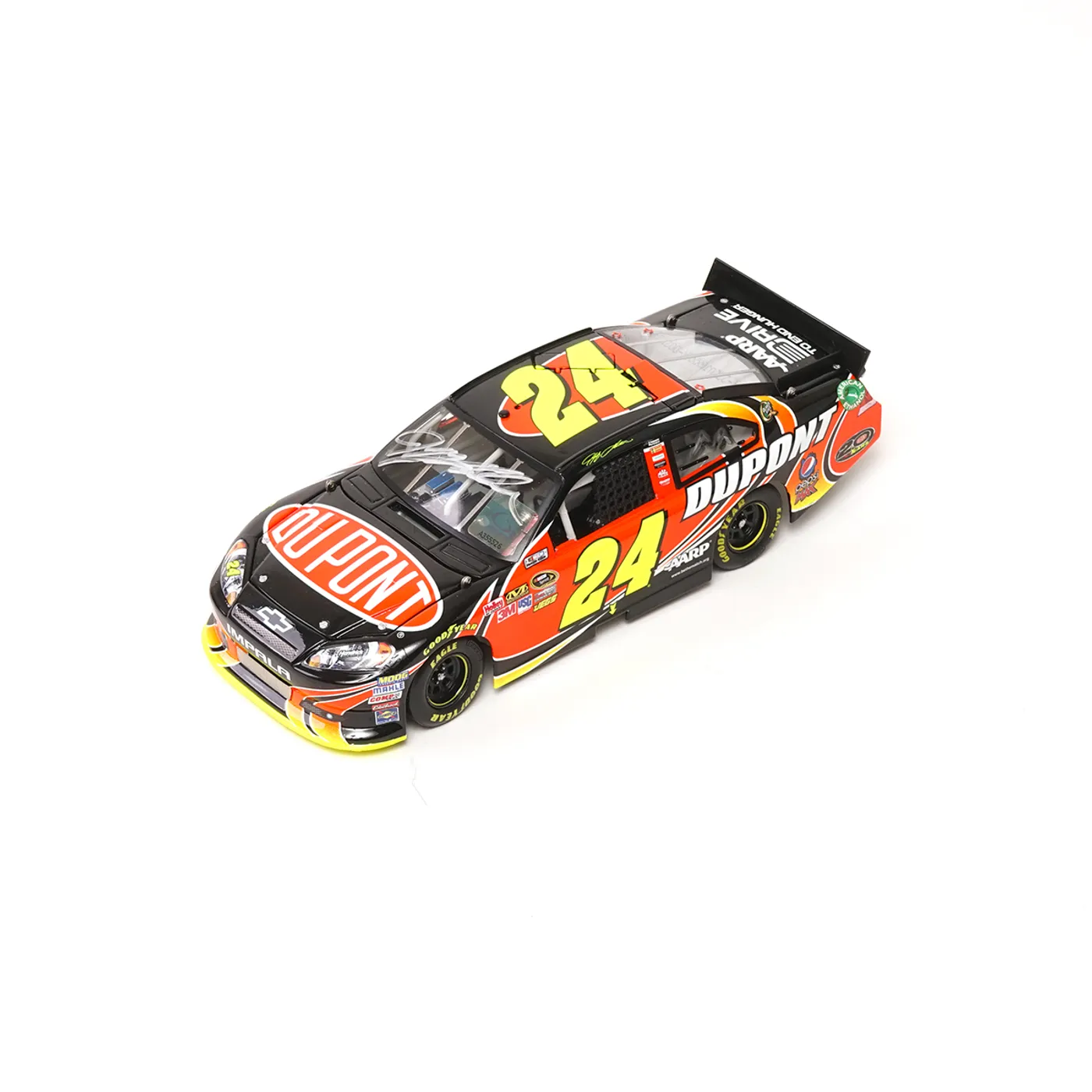 Hendrick Motorsports AUTOGRAPHED 2012 Jeff Gordon DuPont ELITE 1:24 Scale Die Cast