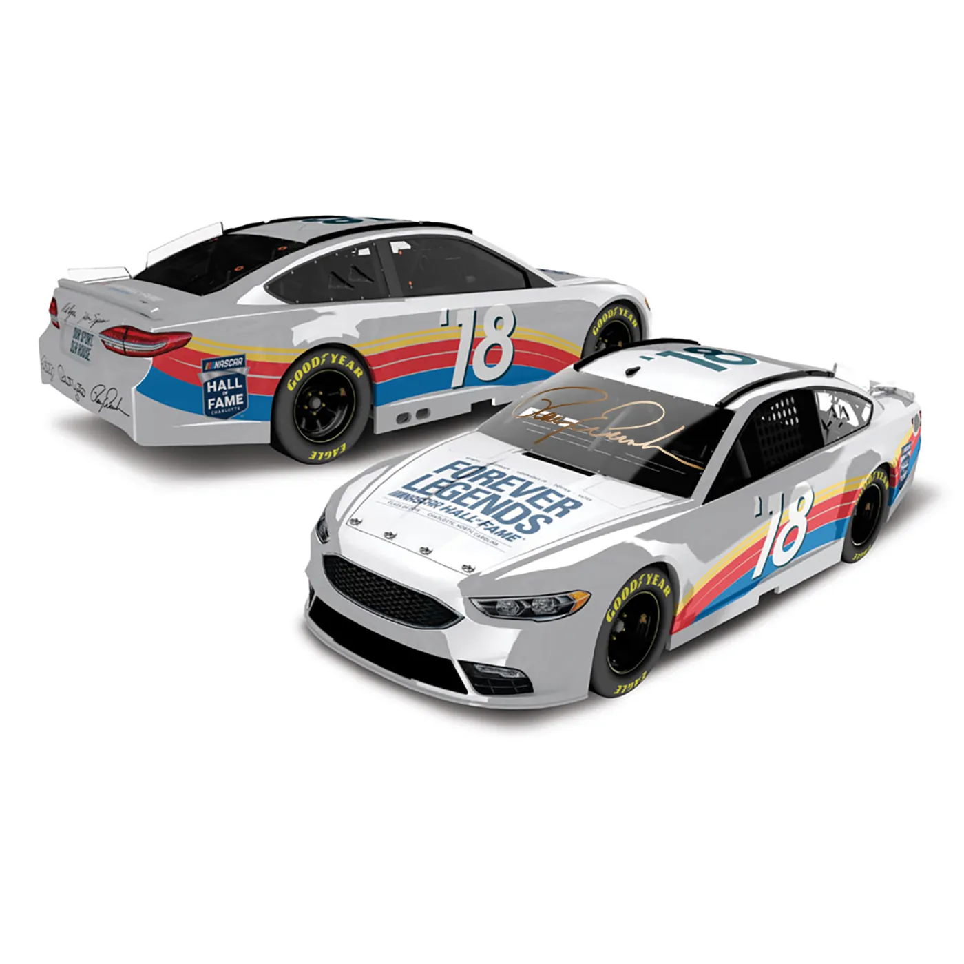 Hendrick Motorsports AUTOGRAPHED Ray Evernham 2018 NASCAR Hall of Fame Jeff Gordon Store Exclusive 1:24 Scale ARC Fantasy Die Cast