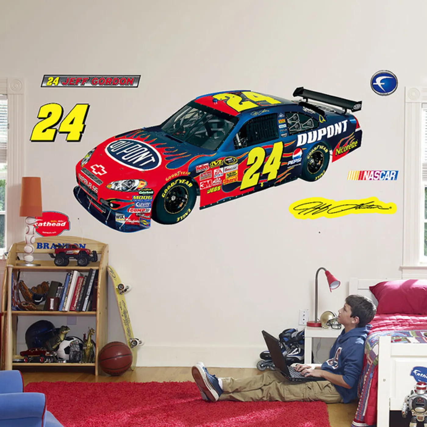 Hendrick Motorsports Jeff Gordon Fathead COT Car Wall Decal