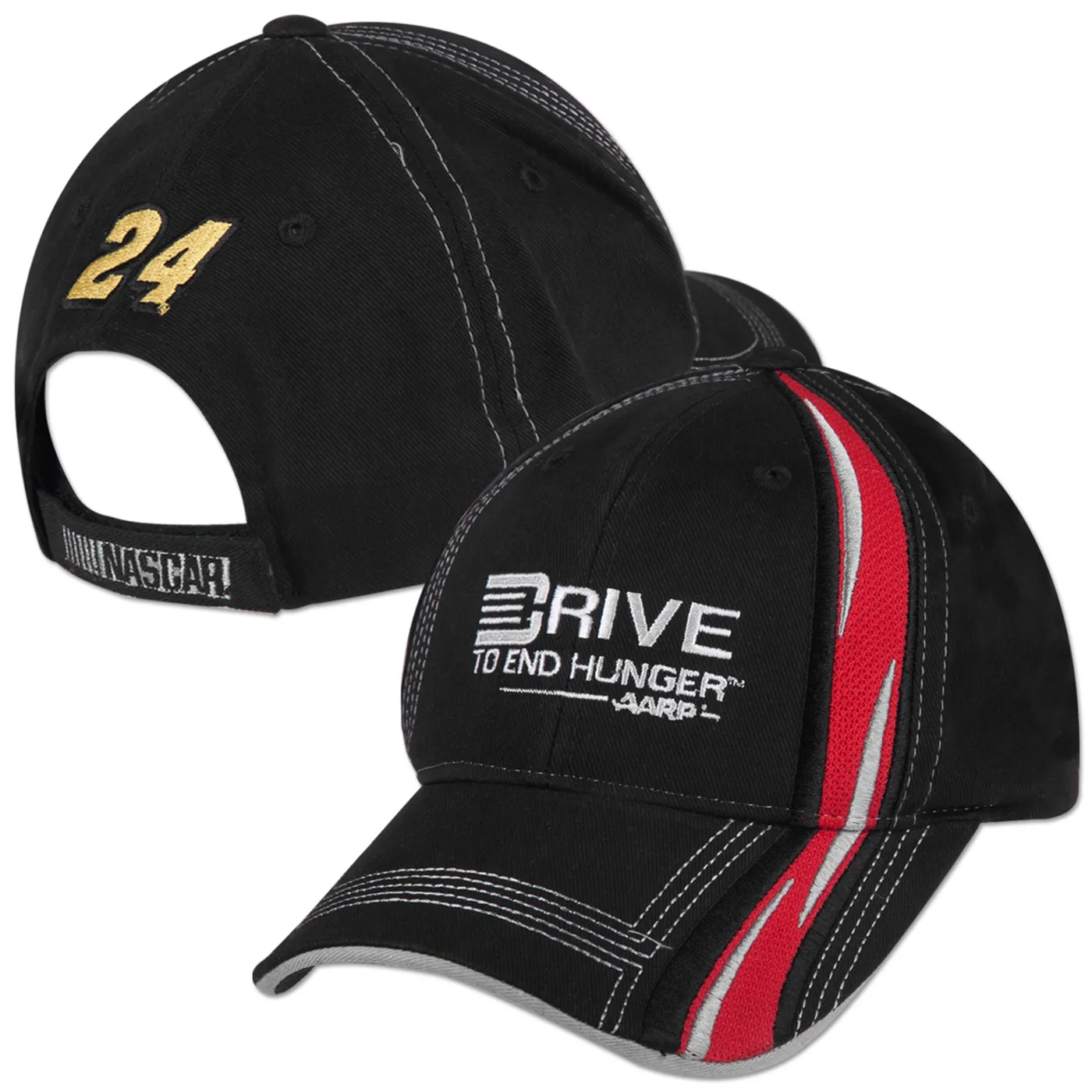 Hendrick Motorsports Jeff Gordon #24 DTEH Speedway Adj Hat Black