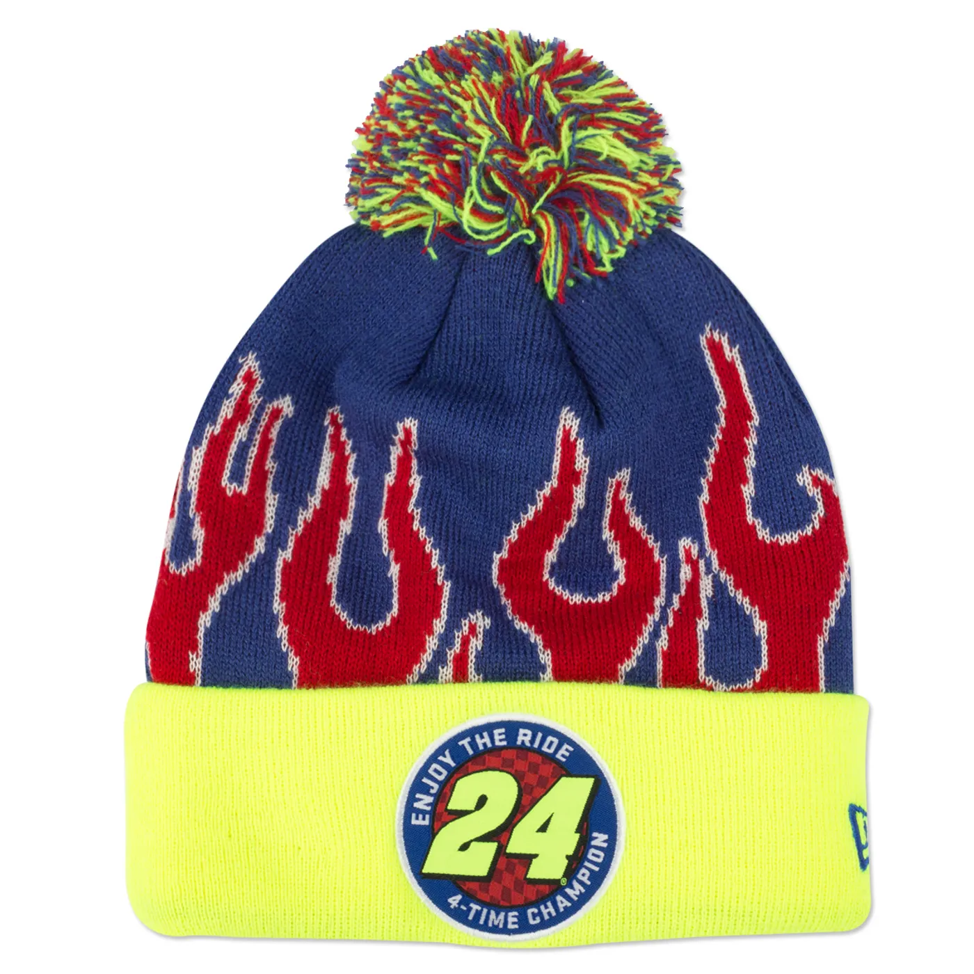 Hendrick Motorsports Jeff Gordon #24 New Era Enjoy the Ride Glow in the Dark Knit Beanie