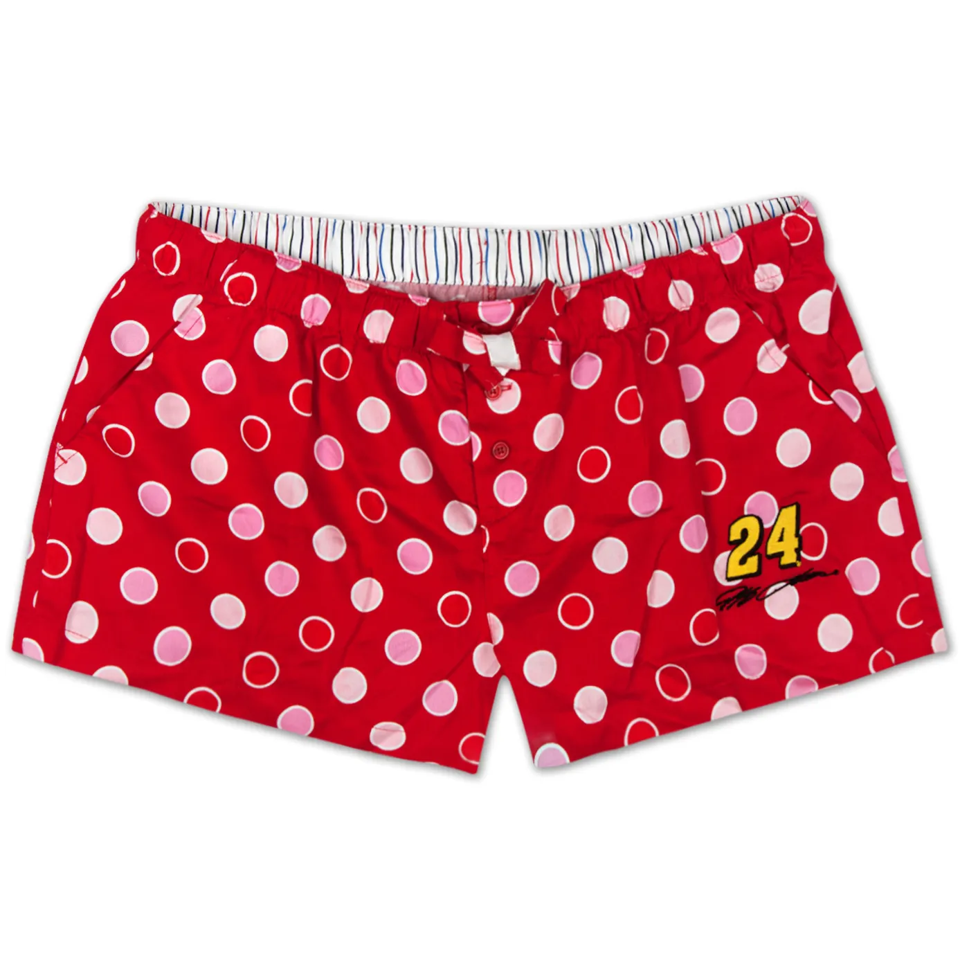 Hendrick Motorsports Jeff Gordon #24 Ladies Iconic Polka Dot Short