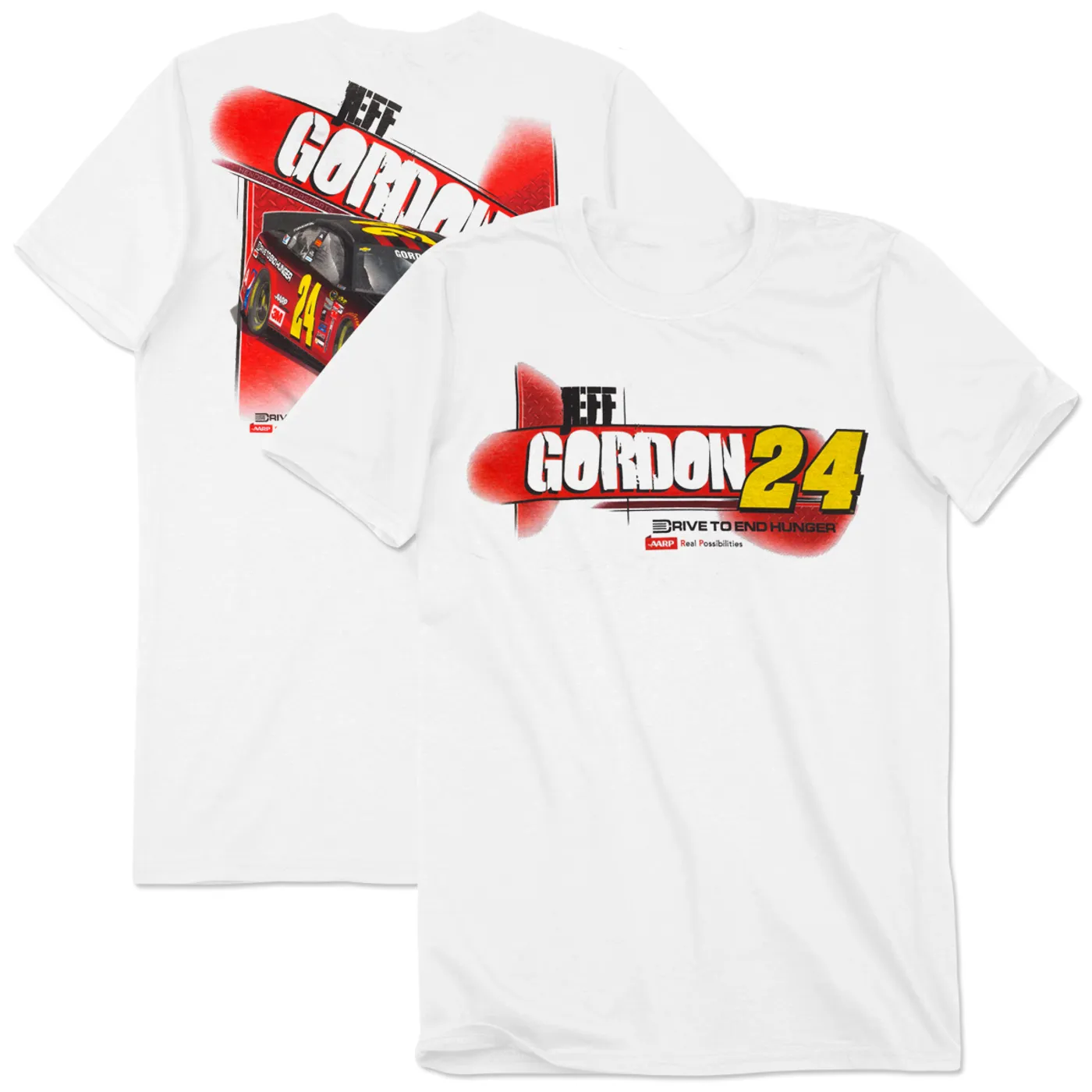 Hendrick Motorsports Jeff Gordon #24 Down the Line T-Shirt