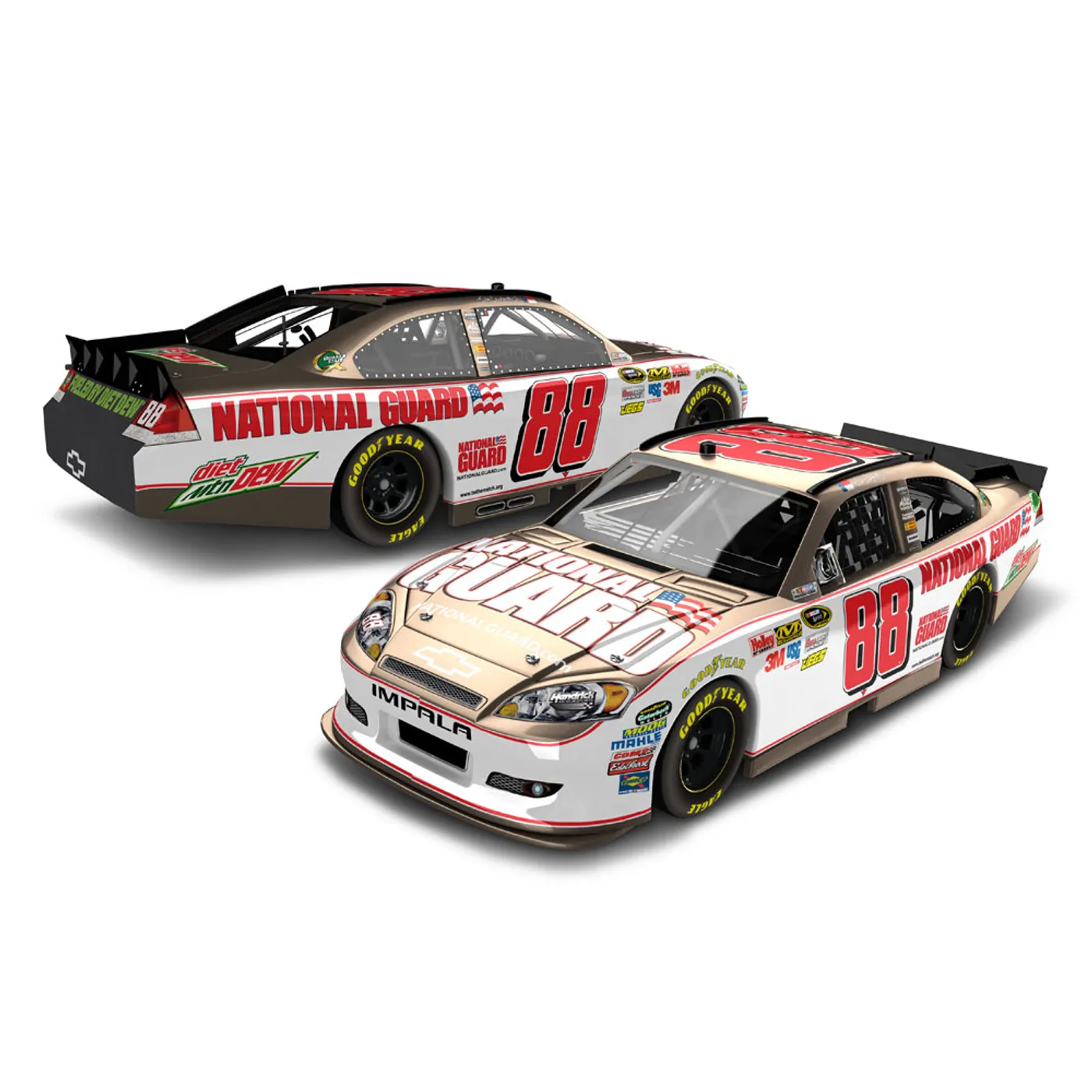 Hendrick Motorsports Dale Jr #88 National Guard Rampage 1:24 Scale Diecast