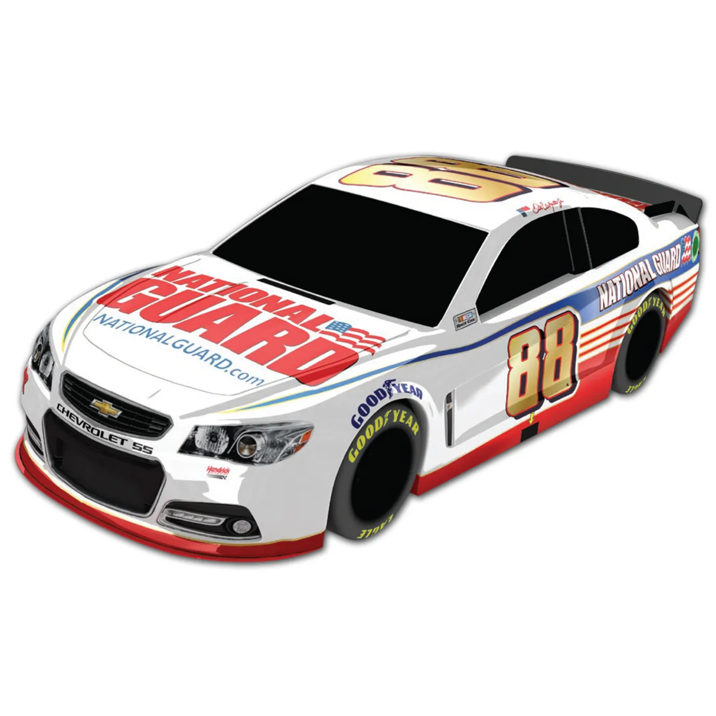 Hendrick Motorsports Dale Earnhardt, Jr. #88 1:18 scale National Guard Plastic Car