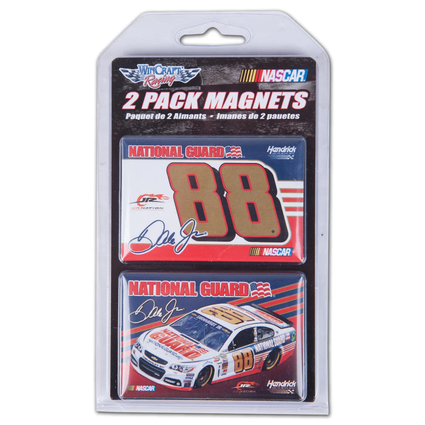 Hendrick Motorsports Dale Jr. 2014 2x3 magnet 2 pack