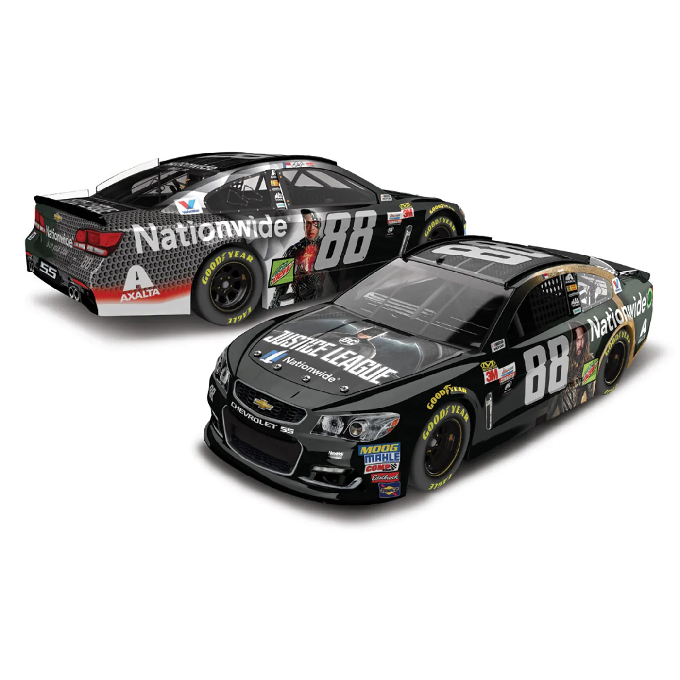 Hendrick Motorsports Dale Earnhardt, Jr. 2017 NASCAR Cup Series No. 88 Nationwide Justice League 1:24 Die-Cast