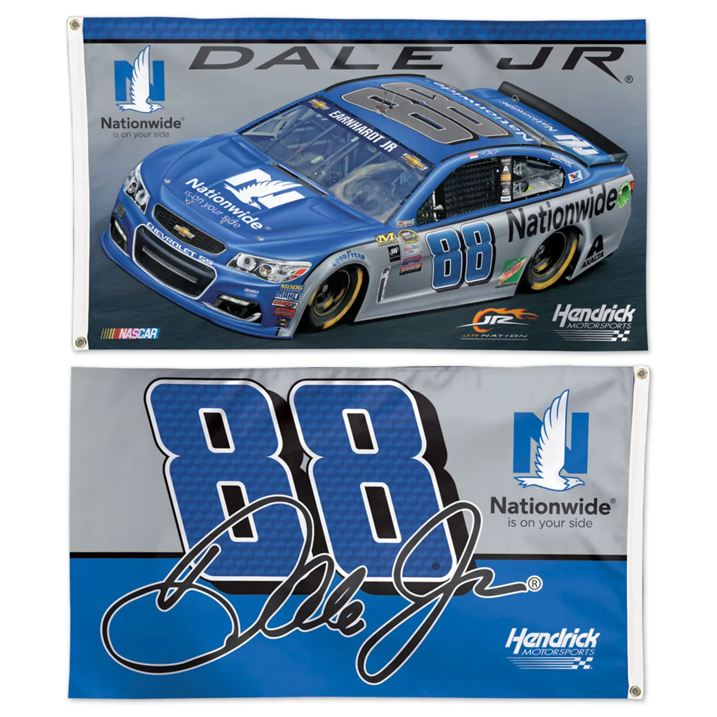Hendrick Motorsports Dale Jr. #88 2 Sided 3' x 5' Flag