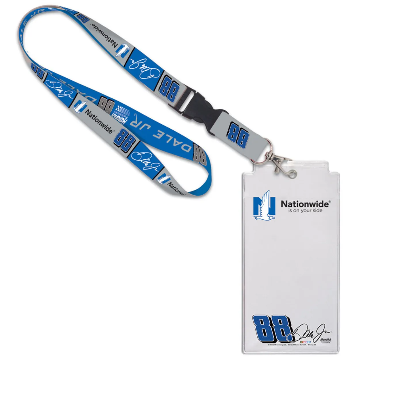 Hendrick Motorsports Dale Jr. #88 Credential holder w/ Lanyard