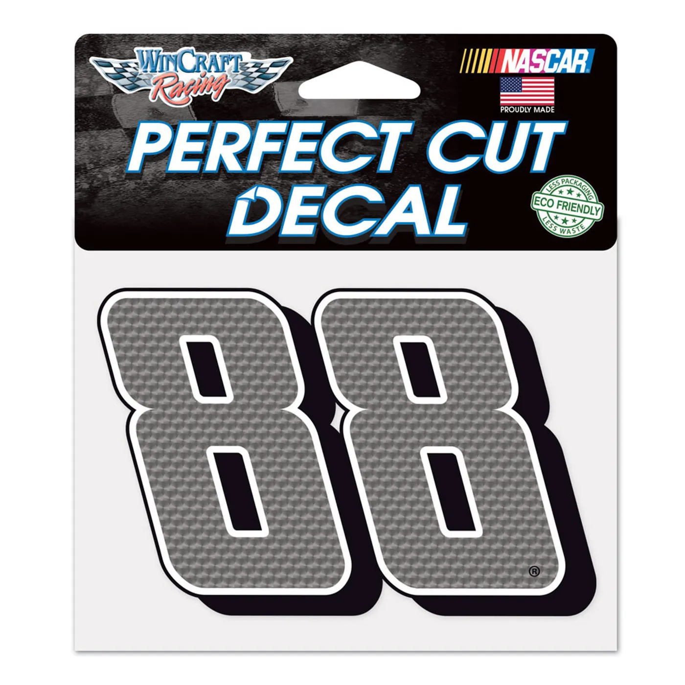 Hendrick Motorsports Dale Jr. #88 Perfect Cut Decal 4.5" x 5.75"