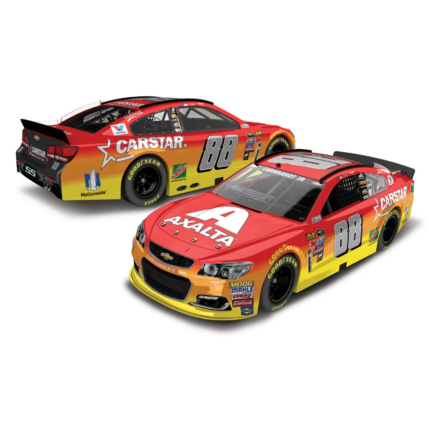 Hendrick Motorsports No. 88 Axalta Coating Systems/CARSTAR 2016 1:24 NASCAR Sprint Cup Series™ Die-Cast